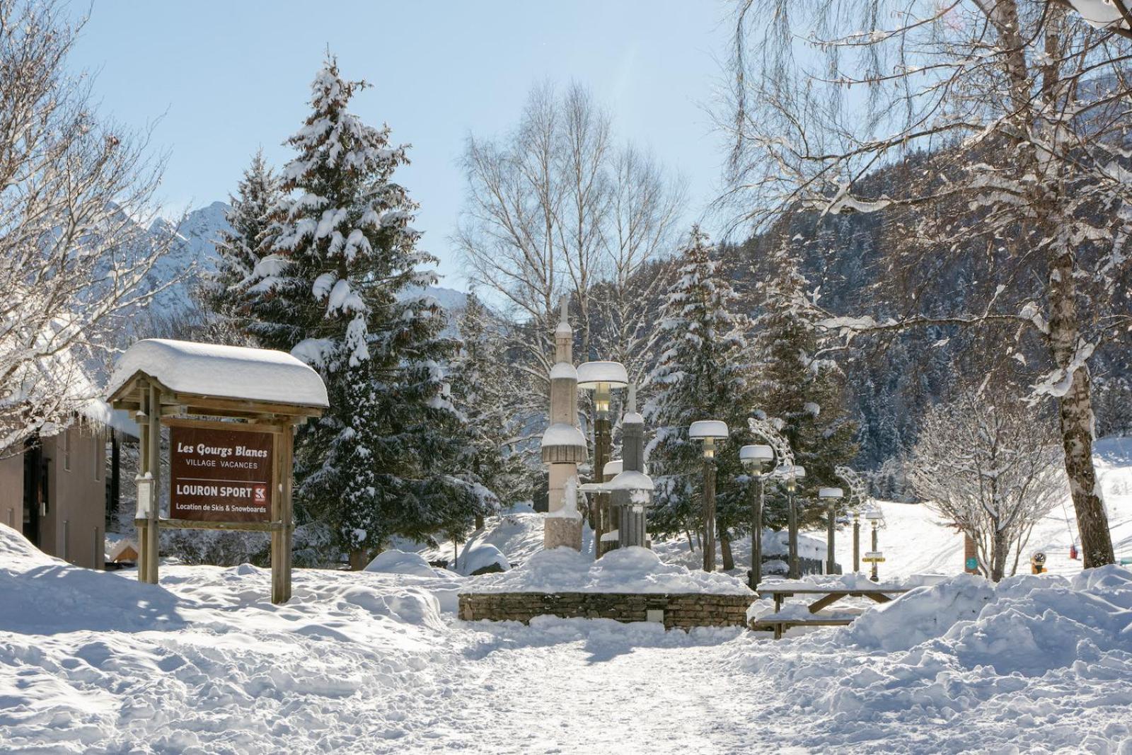 Génos Les Gourgs Blancs - 80M Des Pistes - 6 Personnes 아파트 외부 사진