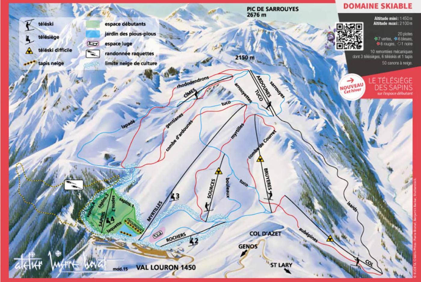 Génos Les Gourgs Blancs - 80M Des Pistes - 6 Personnes 아파트 외부 사진
